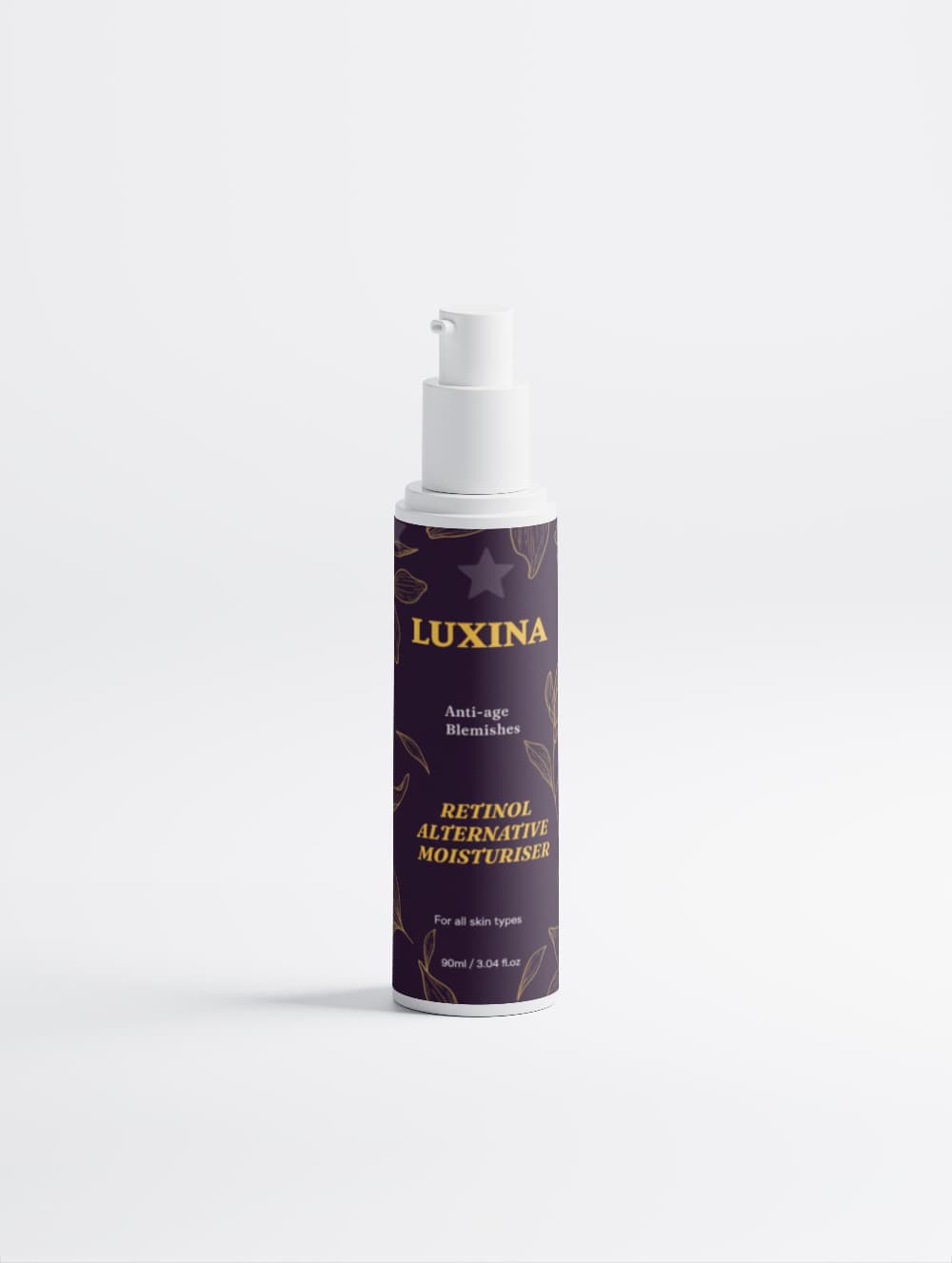 LUXINA bakuchiol moisturizer - COSMOS Natural certified anti-aging cream