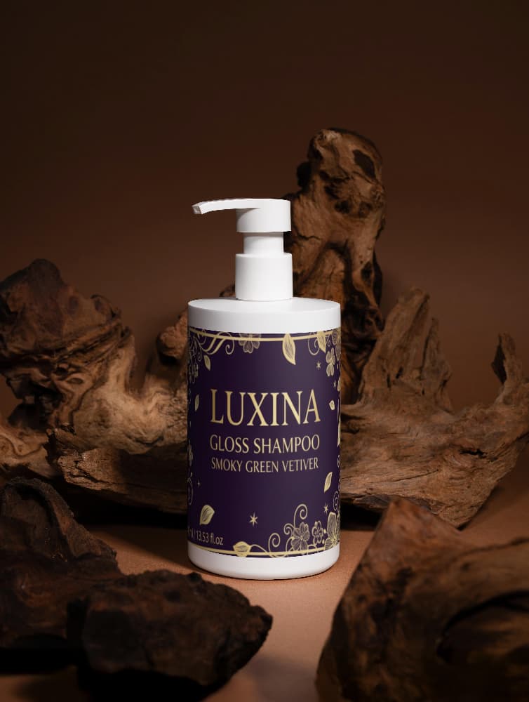 LUXINA glossing shampoo - natural cleansing treatment for glossy hair