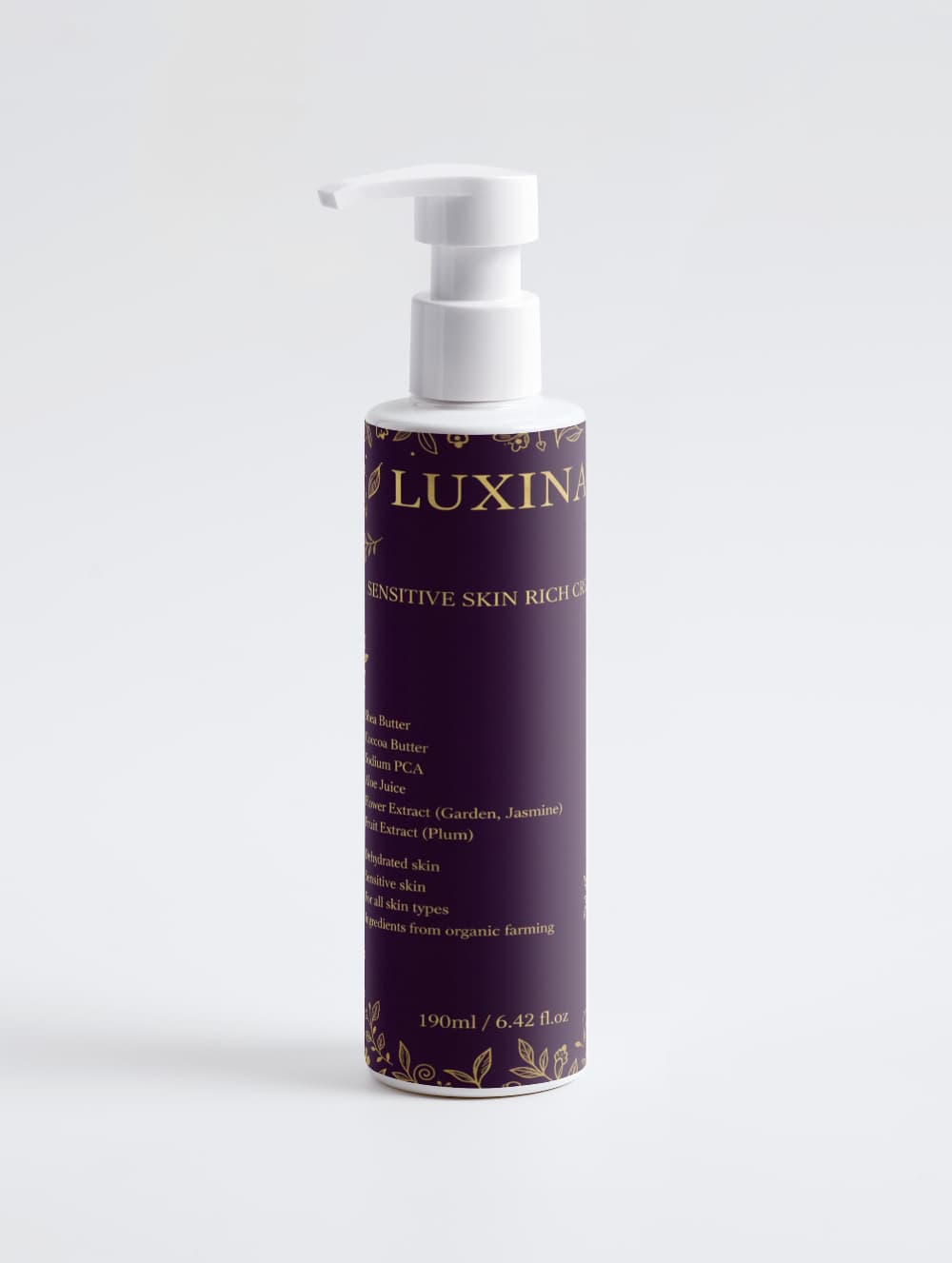 LUXINA sensitive skin cream - dermatologically tested natural moisturiser