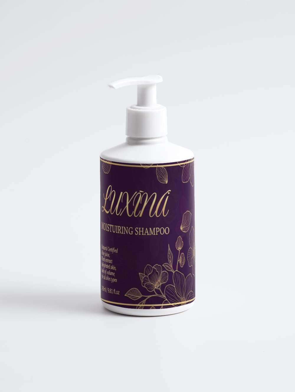 LUXINA aloe vera shampoo - COSMOS Natural certified hydrating cleanser