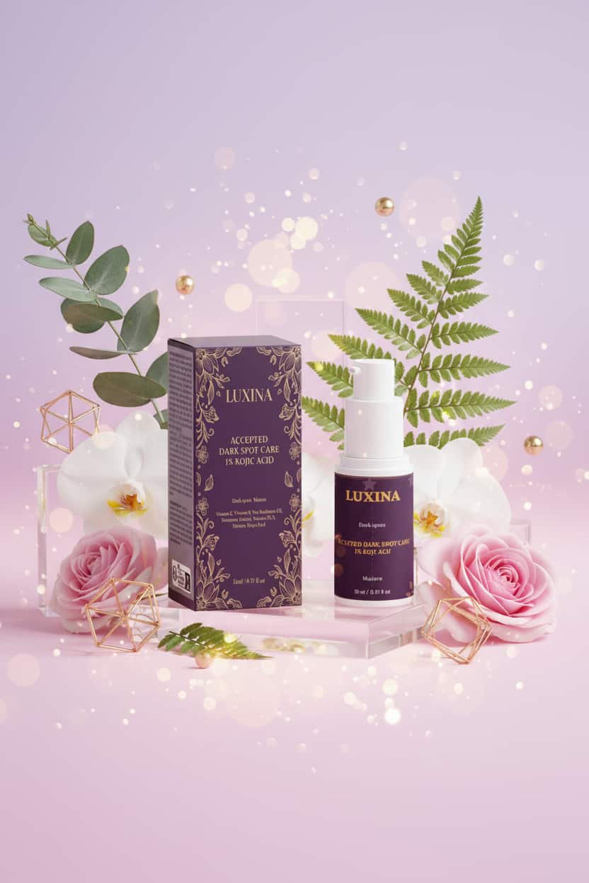 LUXINA dark spot serum - targeted treatment with 1% kojic acid