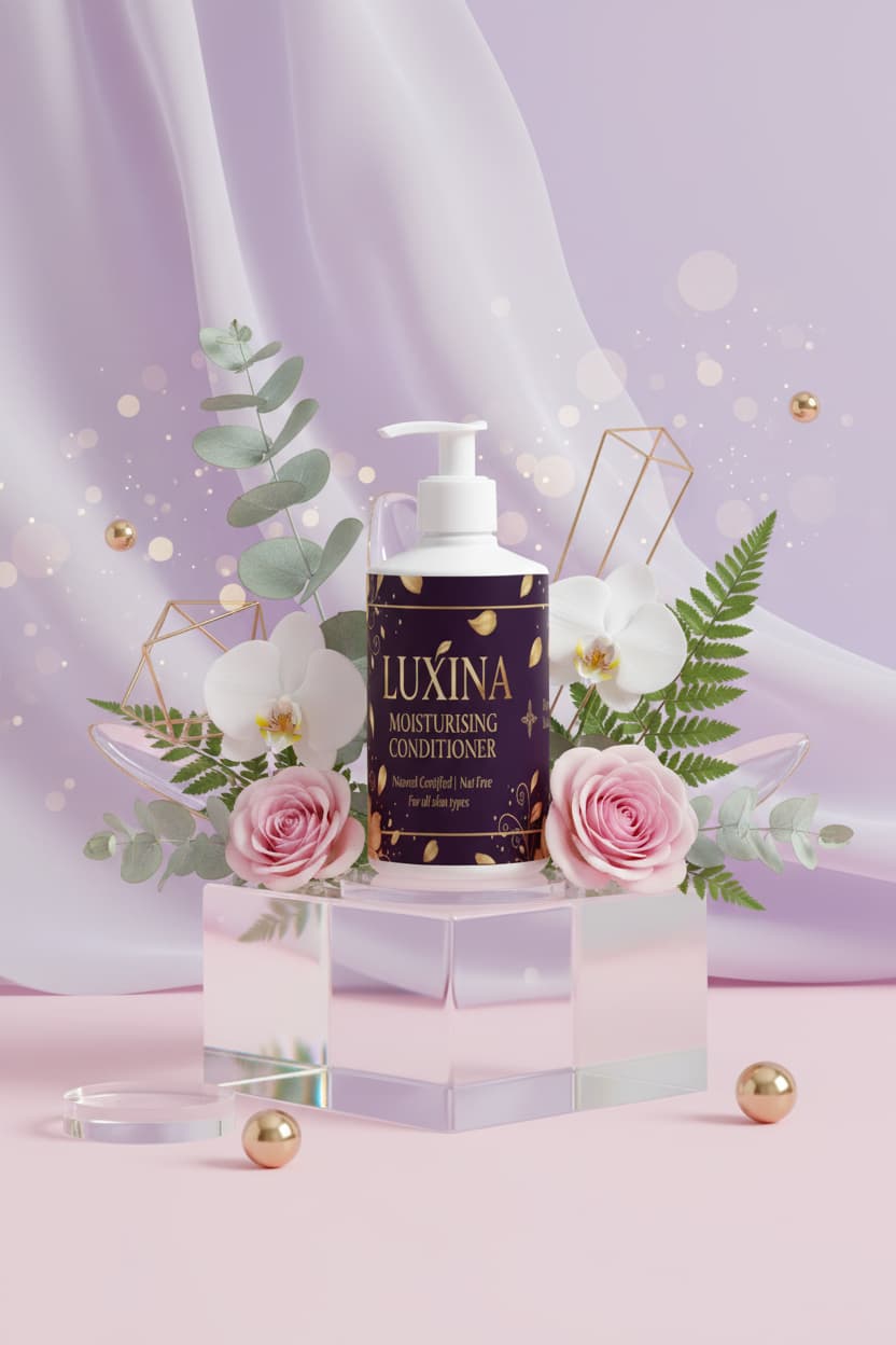 LUXINA argan oil conditioner - nourishing hair treatment with Moroccan argan oil